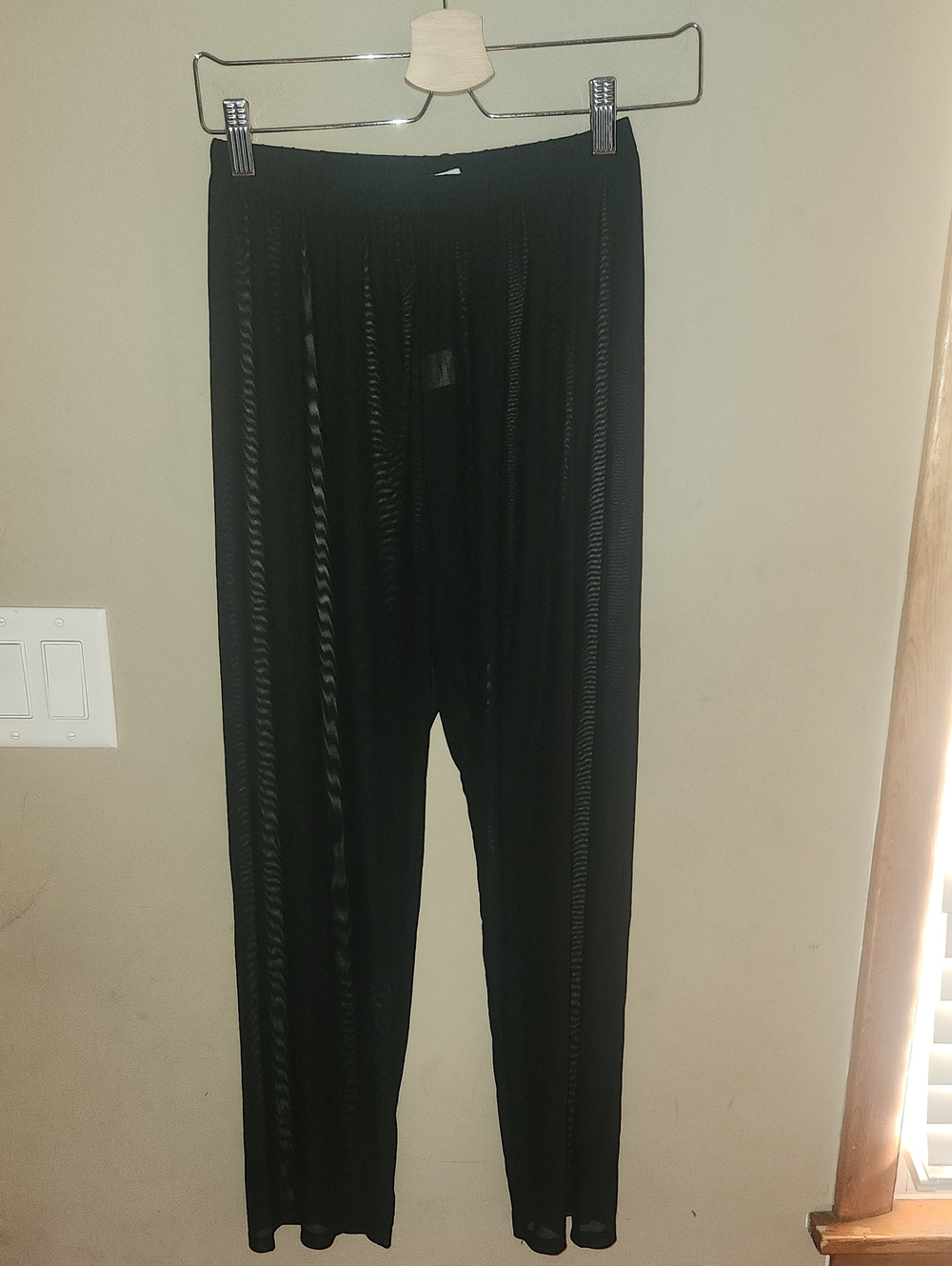 Joah Brown Black Sheer Top& Bottom Swim Coverup Set. - Picture 2 of 12